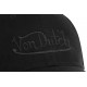 Casquette Von Dutch Noire Effet Cuir Baseball Suedine CASQUETTES VON DUTCH