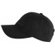 Casquette Von Dutch Noire Effet Cuir Baseball Suedine CASQUETTES VON DUTCH