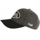 Casquette Von Dutch Noire et Grise Visiere Baseball Retro Kevin CASQUETTES VON DUTCH