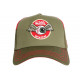 Casquette Von Dutch Verte et Rouge Eye Out Baseball Vintage Avin ANCIENNES COLLECTIONS divers