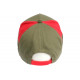 Casquette Von Dutch Verte et Rouge Eye Out Baseball Vintage Avin ANCIENNES COLLECTIONS divers