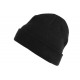 Bonnet Enfant Noir Garçon Fille Classique en Laine Wynty de 7 a 12 ans Bonnet Enfant Léon montane