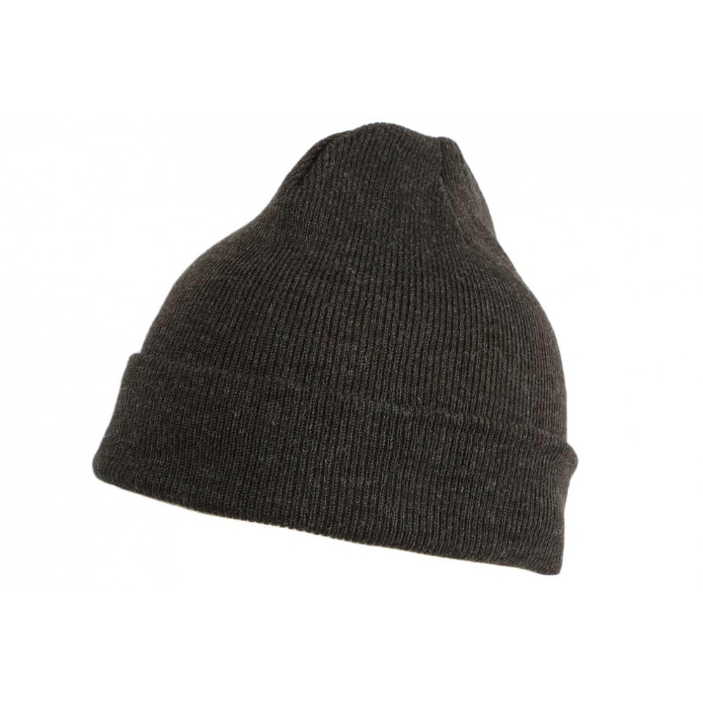 Bonnet Enfant Gris Perle Fille Garçon Classique Laine Wynty de 7 a 12 ans -  Taille unique - Gris