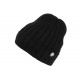 Bonnet Enfant Noire Double Polaire en Laine Floky de 7 a 12 ans Bonnet Enfant Léon montane