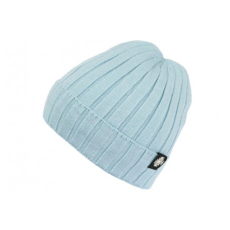 Bonnet Enfant Bleu Ciel Doublure Polaire en Laine Floky de 7 a 12 ans Bonnet Enfant Léon montane