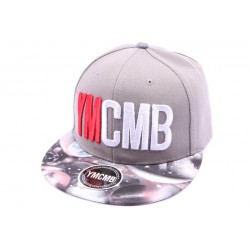 Snapback YMCMB Gris avec visière cosmos ANCIENNES COLLECTIONS divers