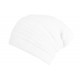 Bonnet Tube blanc Rasta en Laine Tendance et Classe Jaïca BONNETS Nyls Création