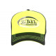 Casquette Von Dutch Fluo Jaune et Noire Baseball Fashion Aneo ANCIENNES COLLECTIONS divers