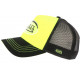 Casquette Von Dutch Fluo Jaune et Noire Baseball Fashion Aneo ANCIENNES COLLECTIONS divers