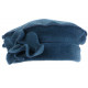 Bonnet Beret Femme Bleu Toque en Polaire Deperlante Qualite Chapeliere Nylia CHAPEAUX Léon montane