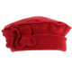 Bonnet Beret Femme Rouge Toque en Polaire Deperlante Qualite Chapeliere Nylia CHAPEAUX Léon montane