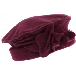 Bonnet Beret Femme Violet Toque en Polaire Deperlante Qualite Chapeliere Nylia CHAPEAUX Léon montane