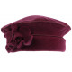 Bonnet Beret Femme Violet Toque en Polaire Deperlante Qualite Chapeliere Nylia CHAPEAUX Léon montane