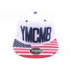 Snapback YMCMB Blanche avec drapeau USA ANCIENNES COLLECTIONS divers