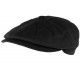 Casquette gavroche Coton Huile Noire Wax Creation Francaise CASQUETTES Léon montane