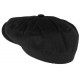 Casquette gavroche Coton Huile Noire Wax Creation Francaise CASQUETTES Léon montane