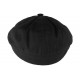 Casquette gavroche Coton Huile Noire Wax Creation Francaise CASQUETTES Léon montane