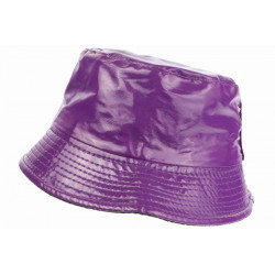 Chapeau Pluie Violet Doublure Polaire Nyls Création Maud CHAPEAUX Nyls Création