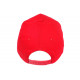 Casquette Enfant Rouge et Noire NY Baseball Wazzy de 7 à 11 ans Casquette Enfant Hip Hop Honour