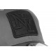 Casquette NY Grise et Noire Ecusson Fashion Baseball Elkry CASQUETTES Hip Hop Honour