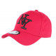 Casquette NY Rouge et Noire Fashion Visiere Baseball Stazky CASQUETTES Hip Hop Honour