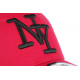 Casquette NY Rouge et Noire Fashion Visiere Baseball Stazky CASQUETTES Hip Hop Honour