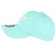 Casquette NY Bleu Aqua et Noire Fashion Visiere Baseball Stazky CASQUETTES Hip Hop Honour