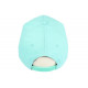 Casquette NY Bleu Aqua et Noire Fashion Visiere Baseball Stazky CASQUETTES Hip Hop Honour