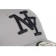 Casquette Enfant Grise et Noire NY Baseball Wazzy de 7 à 11 ans Casquette Enfant Hip Hop Honour