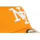 Casquette Enfant Jaune et Blanche NY Baseball Wazzy de 7 à 11 ans Casquette Enfant Hip Hop Honour