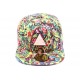 Snapback JBB couture verte avec imprimée ANCIENNES COLLECTIONS divers