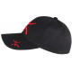 Casquette Berbere Rouge et Noire Yaz Amazigh CASQUETTES PAYS