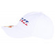 Casquette France Blanche Coq Gaulois Tricolore Bleu Blanc Rouge CASQUETTES PAYS