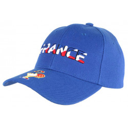 Casquette France Bleue Coq Gaulois Tricolore Bleu Blanc Rouge CASQUETTES PAYS