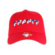 Casquette France Rouge Coq Gaulois Tricolore Bleu Blanc Rouge CASQUETTES PAYS