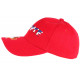 Casquette France Rouge Coq Gaulois Tricolore Bleu Blanc Rouge CASQUETTES PAYS