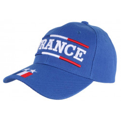 Casquette France Bleue Deux Etoiles Drapeau Tricolore Bleu Blanc Rouge ANCIENNES COLLECTIONS divers