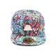 Snapback JBB couture bleu, vert et rouge ANCIENNES COLLECTIONS divers