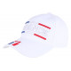 Casquette France Blanche Deux Etoiles Drapeau Tricolore Bleu Blanc Rouge ANCIENNES COLLECTIONS divers