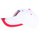 Casquette France Blanche Drapeau Tricolore Bleu Blanc Rouge Tendance ANCIENNES COLLECTIONS divers