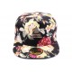 Snapback JBB couture Noir et florale ANCIENNES COLLECTIONS divers