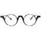 Lunettes de Lecture Rondes Vintage Grises Letta Lunettes Loupes New Time