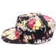 Snapback JBB couture Noir et florale ANCIENNES COLLECTIONS divers