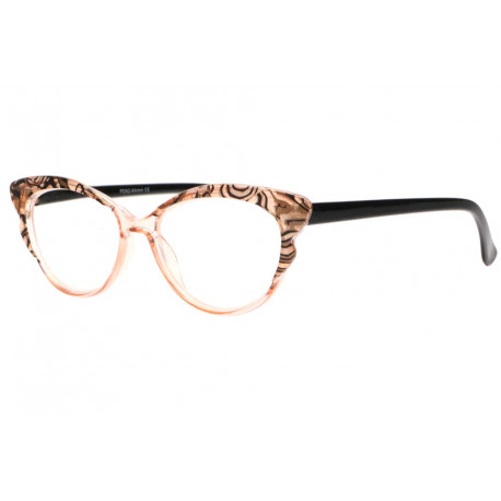 Lunettes de lecture Papillon Dorées et Noires Femme Tendance Buty Lunettes Loupes New Time