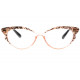 Lunettes de lecture Papillon Dorées et Noires Femme Tendance Buty Lunettes Loupes New Time