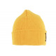 Bonnet New York Jaune et Noir à Revers Fashion en Laine Douce Nevy BONNETS Hip Hop Honour