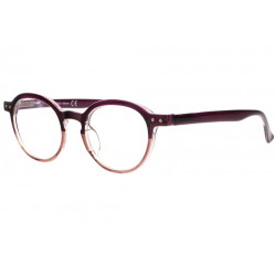 Lunettes de Lecture Rondes Violettes Fantaisies et Confortables Kuty Lunettes Loupes New Time