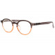 Lunettes de Lecture Rondes Oranges et Marrons Originales Kuty Lunettes Loupes New Time