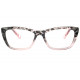 Grandes Lunettes de lecture Femme Roses Ecailles Fashion Mella Lunettes Loupes New Time