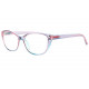 Lunettes de Lecture Violettes Transparentes Femme Fashion Valy Lunettes Loupes New Time